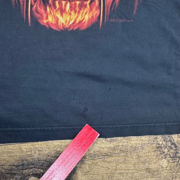 Rockvolution Graphic T-Shirt Skull Grim Reaper XXL READ thrashed goth metal‎ - Picture 6 of 10